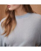 Pull en Alpaga mélangé Nathan opaline