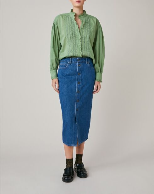 Matcha blouse van Fay