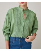 Fay Matcha Bluse