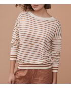 Noelya Ray Cinnamon Pullover aus 100% Leinen