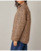 Fabricia jack met luipaardprint