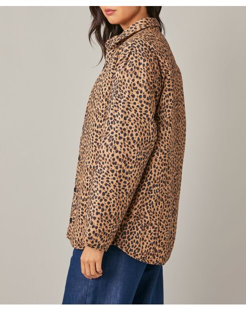 Fabricia jack met luipaardprint