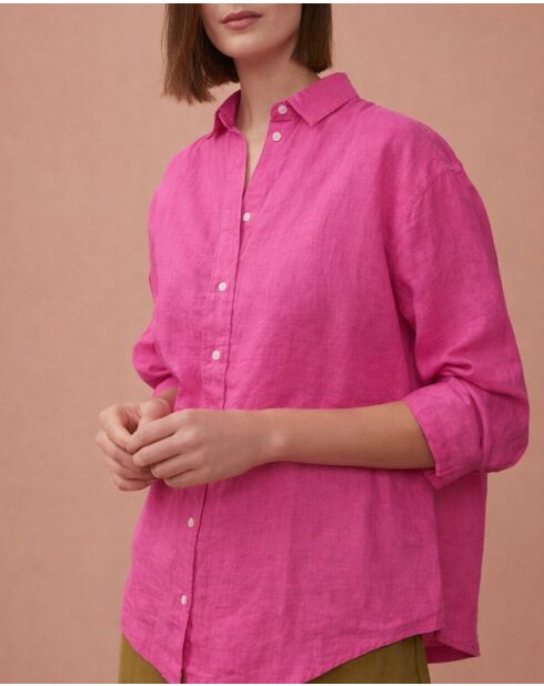 Laurette Laurier overhemd van 100% linnen