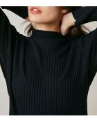 Eleana schwarzer Pullover