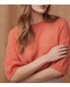 Maglione in misto alpaca Nathan nectarine