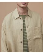 Giacca Vaness sage 100% lino