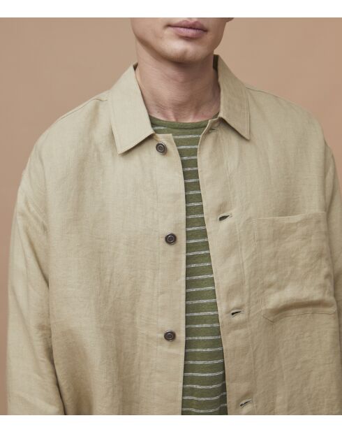 Giacca Vaness sage 100% lino