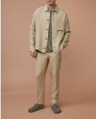 Giacca Vaness sage 100% lino