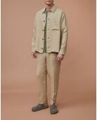 Giacca Vaness sage 100% lino