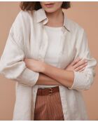 Laula Mineral Hemd aus 100% Leinen