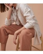 Laula Mineral Hemd aus 100% Leinen