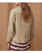 Giacca Lami sage 100% lino