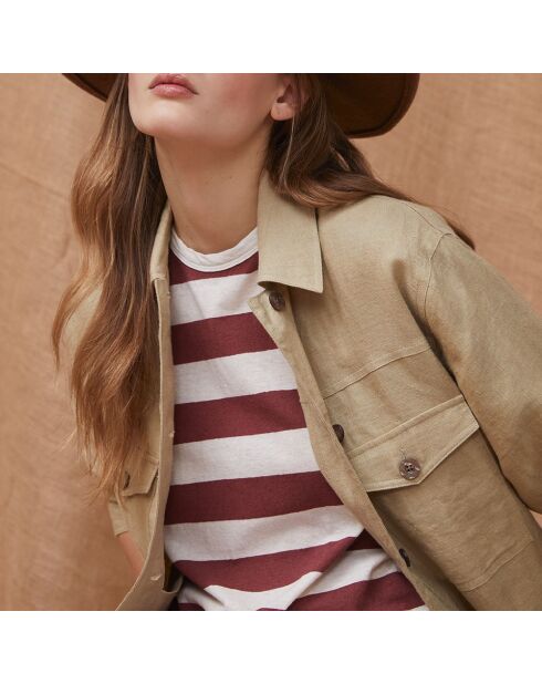 Giacca Lami sage 100% lino