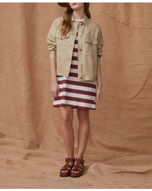 Giacca Lami sage 100% lino