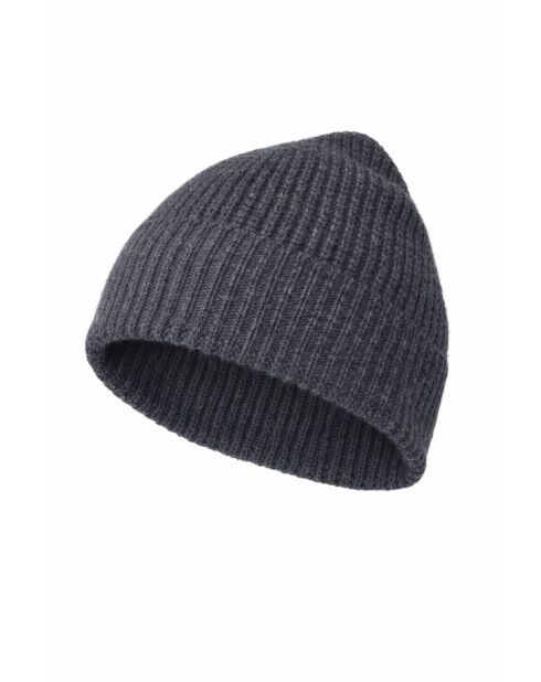 Bonnet 100% laine Kialan anthracite
