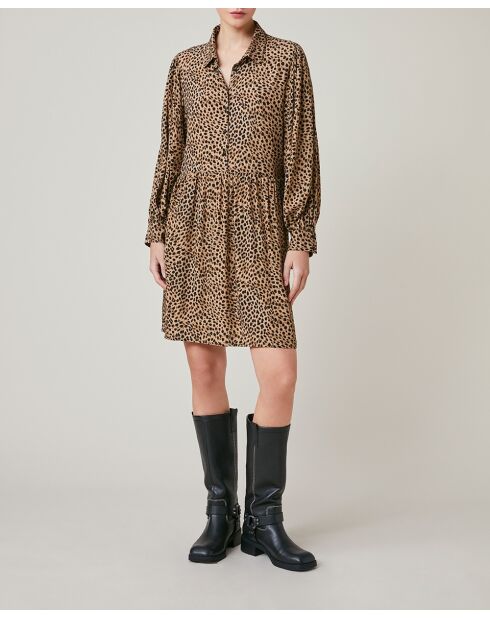 Abito leopardato Faulie