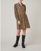 Abito leopardato Faulie