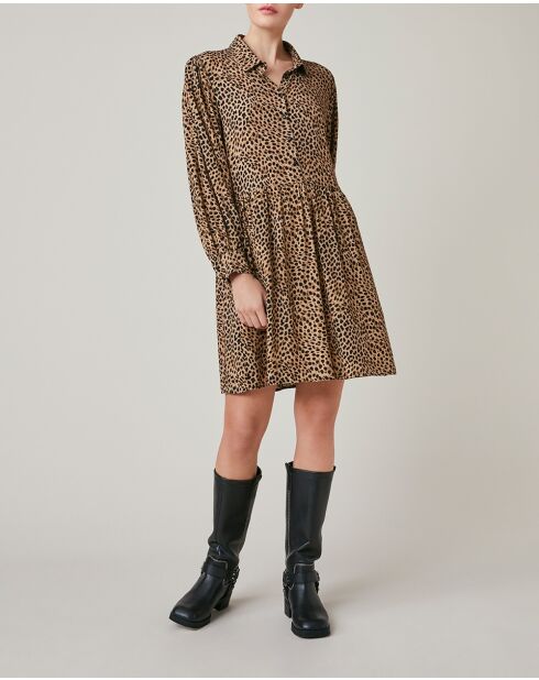 Abito leopardato Faulie