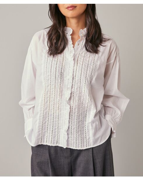 Witte blouse van Fay