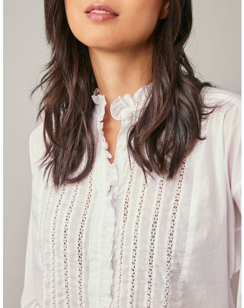 Witte blouse van Fay