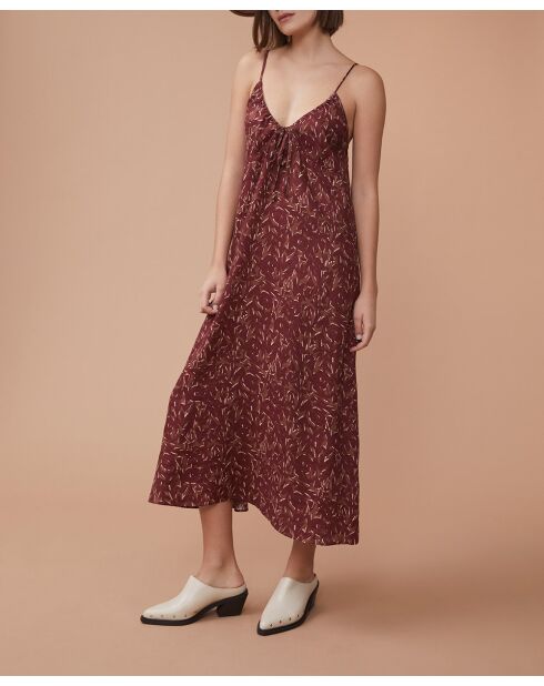 Lesline Camelia Kleid aus 100% Leinen