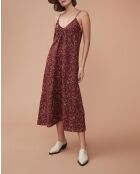 Vestido Lesline camelia 100% lino