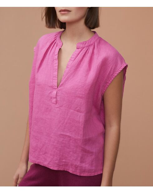 Laurela Laurier Top aus 100% Leinen