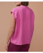 Laurela Laurier Top aus 100% Leinen