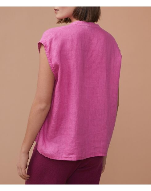 Laurela Laurier Top aus 100% Leinen