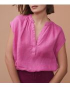 Laurela Laurier Top aus 100% Leinen