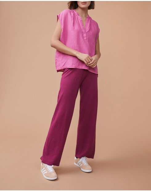 Laurela Laurier Top aus 100% Leinen