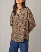 Chemise Fibiane léopard