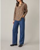 Chemise Fibiane léopard