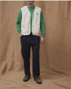 Ecru jasje zonder mouwen Odyssee