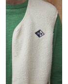 Ecru jasje zonder mouwen Odyssee