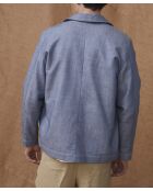 Giacca Varance Light Denim in cotone e lino