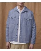 Giacca Varance Light Denim in cotone e lino