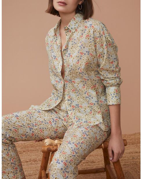 Lexia Hemd mit Blumenmuster