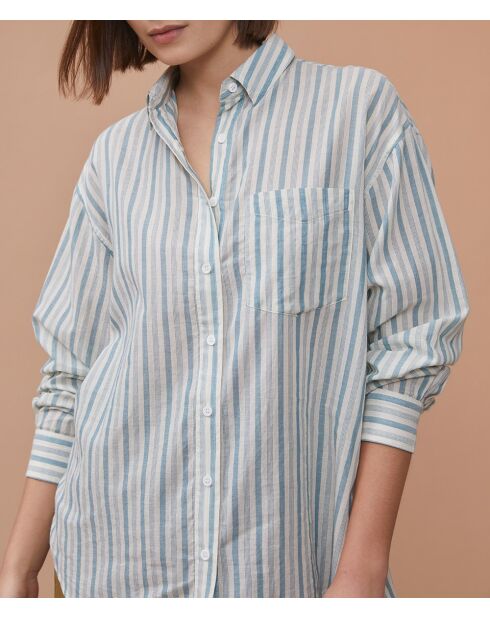 Camisa azul Ludo ray