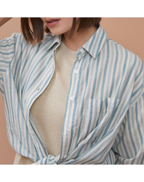 Camisa azul Ludo ray