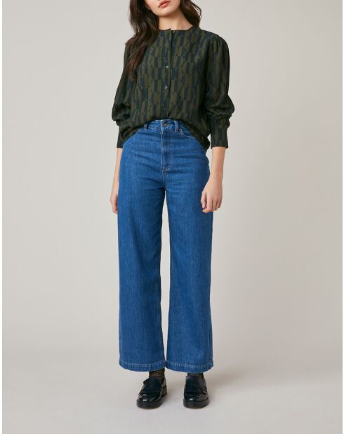 Blusa geometrica Fiji