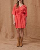 Robe Livie pamplemousse