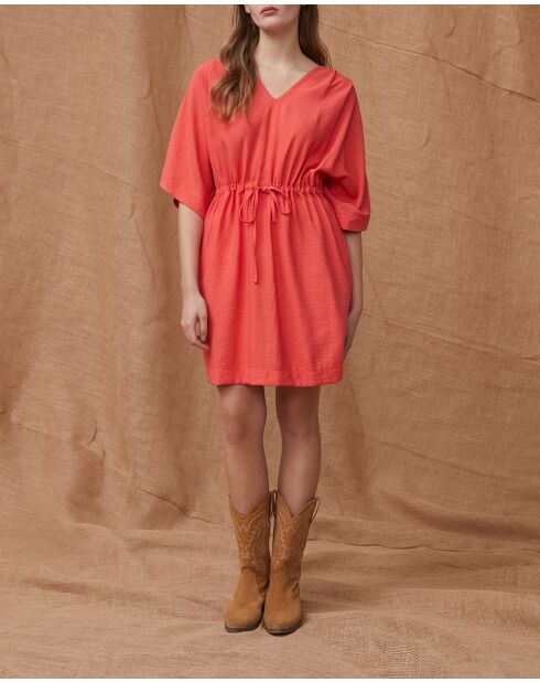 Robe Livie pamplemousse