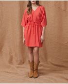 Robe Livie pamplemousse