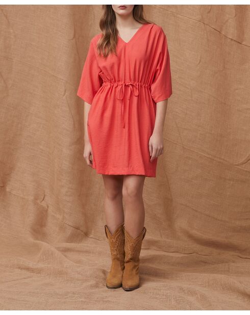 Robe Livie pamplemousse