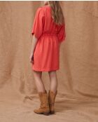 Robe Livie pamplemousse