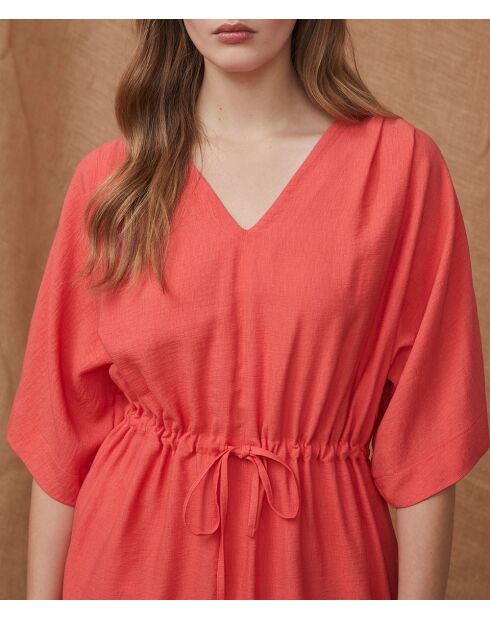 Robe Livie pamplemousse