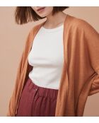 Noemie Cannelle Weste aus 100% Leinen