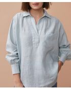Opalbluse Laurence aus 100% Leinen
