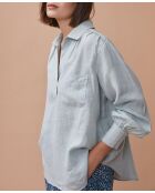 Opalbluse Laurence aus 100% Leinen